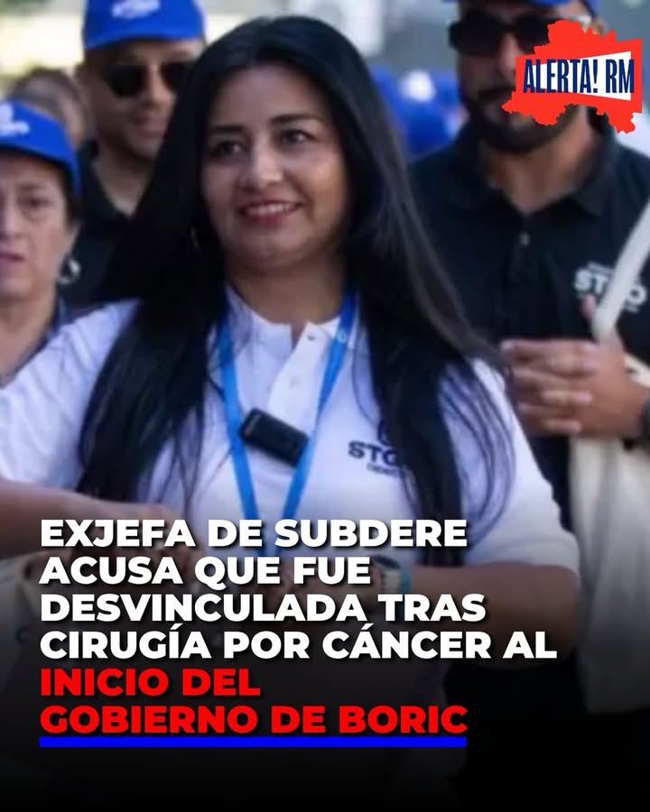 🚨El caso de la exdirectora de Sernameg, Priscilla Carrasco, a quien…