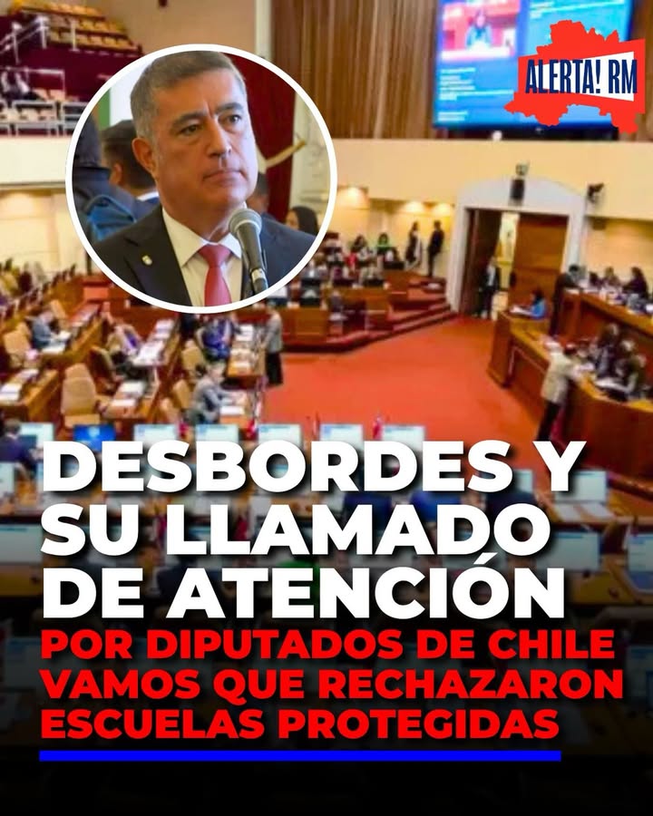 🚨Mario Desbordes emplaza a Chile Vamos por proyecto Escuelas Proteg…
