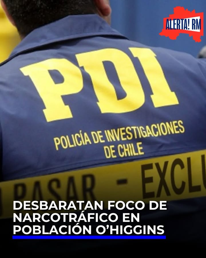🚨La Policía de Investigaciones de Chile desarticuló un punto de v…