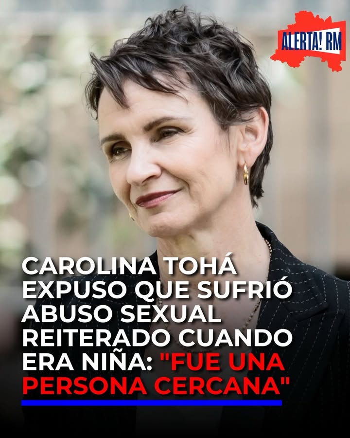 🚨La exministra del Interior, Carolina Tohá, reveló por primera ve…
