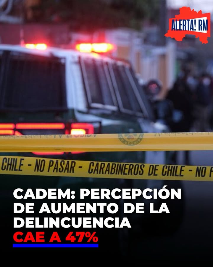 🚨Santiago – La encuesta Plaza Pública de Cadem revela un desplom…