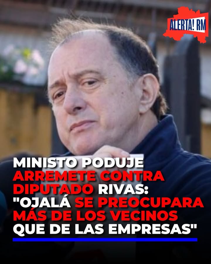 🚨Cruce en el Ministerio de Vivienda y Urbanismo de Chile: el minist…