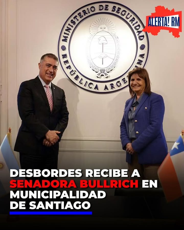 🚨El alcalde de Santiago, Mario Desbordes, recibió este lunes a la …