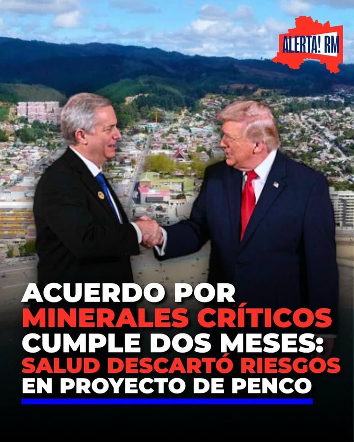 🚨A dos meses del acuerdo entre Chile y Estados Unidos para fortalec…