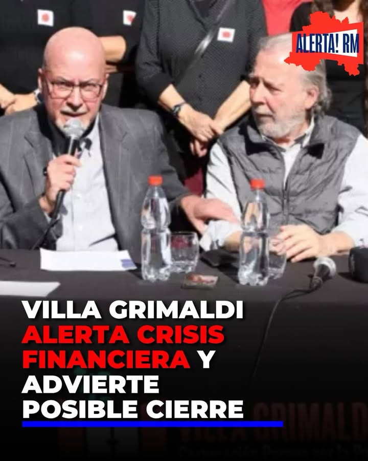 🚨Villa Grimaldi denunció una grave crisis financiera por el retras…