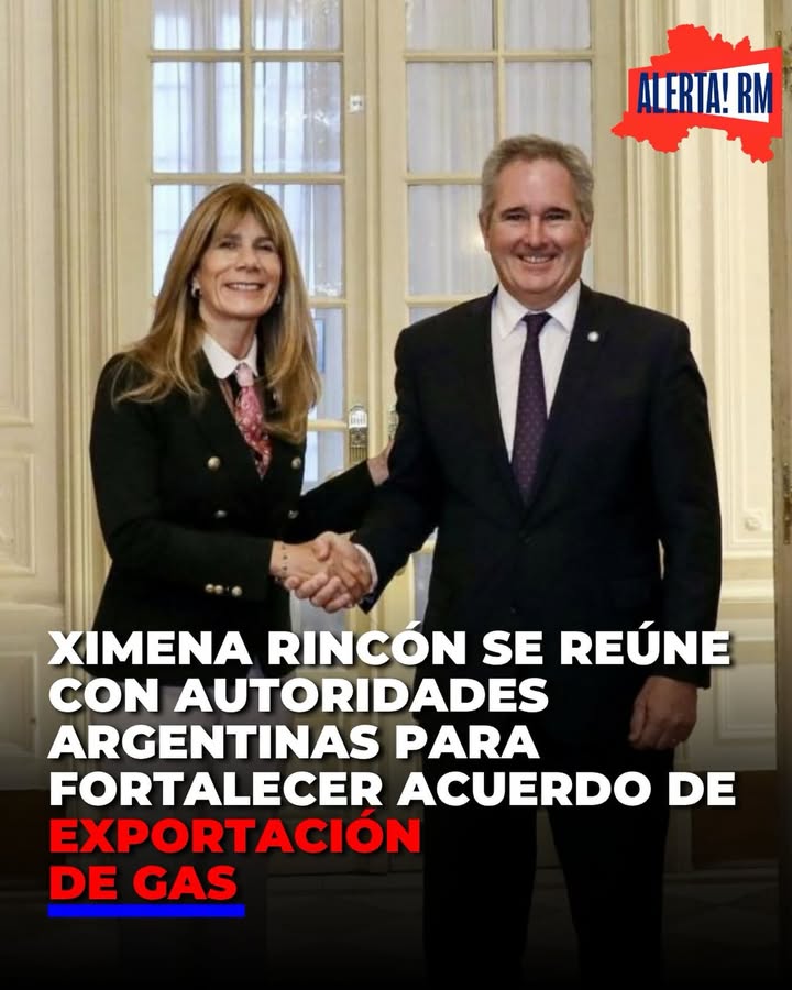 🚨La ministra Ximena Rincón se reunió en Buenos Aires con autorida…