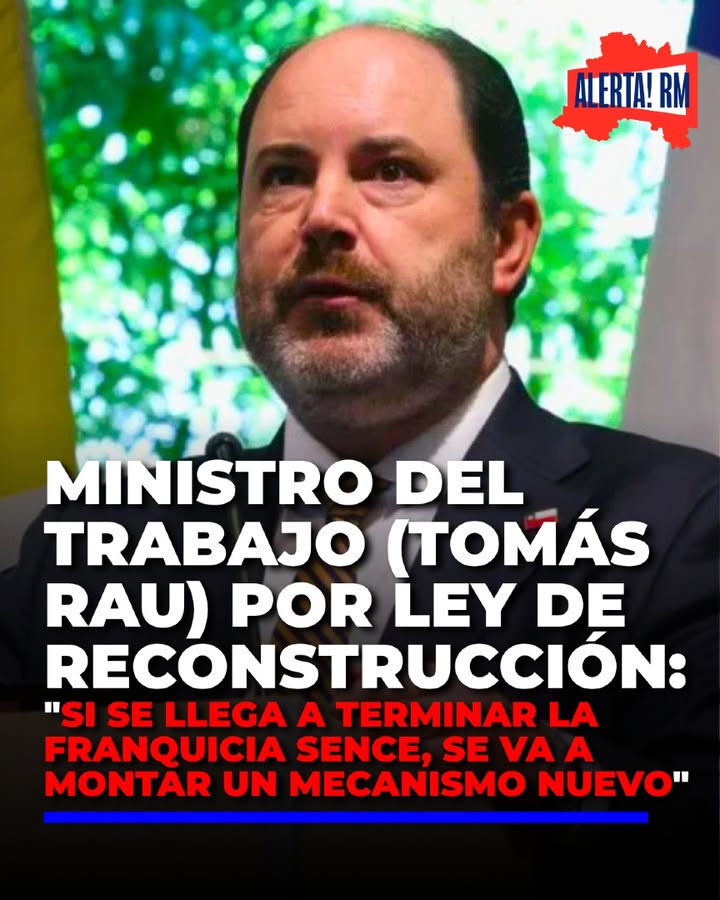 🚨Ministro del Trabajo Tomás Rau abordó la Ley de Reconstrucción …