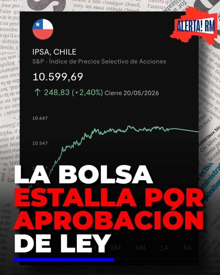 🚨La Bolsa reaccionó con fuerza tras la aprobación en particular d…