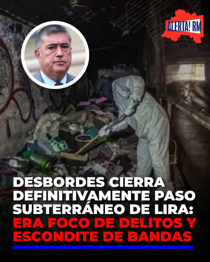 🚨La Municipalidad de Santiago aprobó el cierre definitivo del paso…