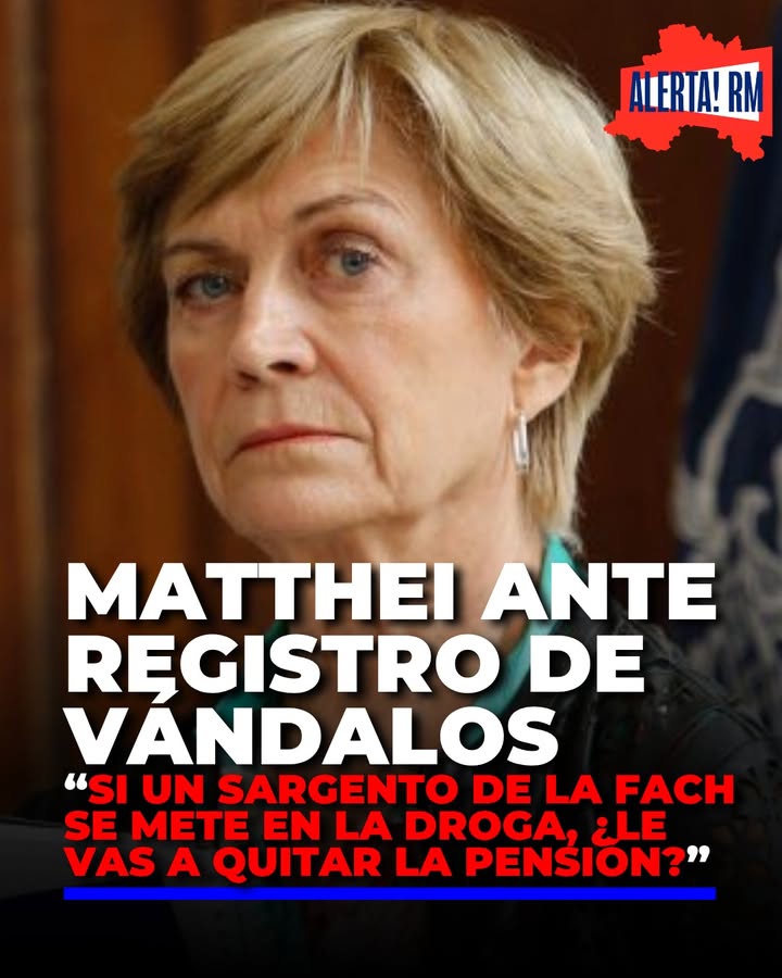 La exalcaldesa de Providencia, Evelyn Matthei, expresó reparos respec…