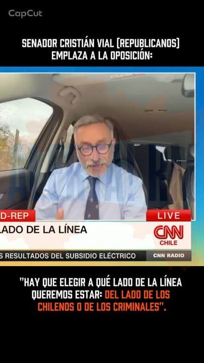 El senador Cristián Vial (Republicanos) se refirió a la agenda de se…