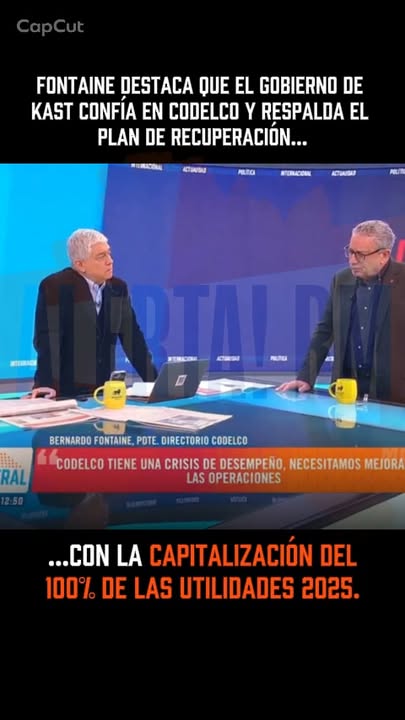 Bernardo Fontaine, presidente del directorio de Codelco, destacó en M…