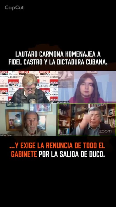 Lautaro Carmona homenajea a Fidel Castro y la dictadura cubana, y exig…
