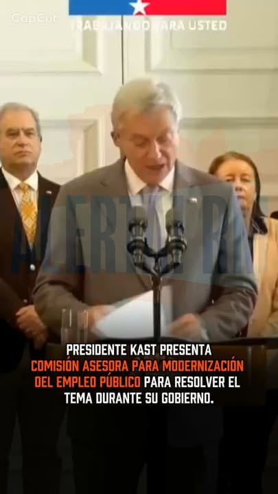 Kast presenta Comisión Asesora para Modernización del Empleo Públic…