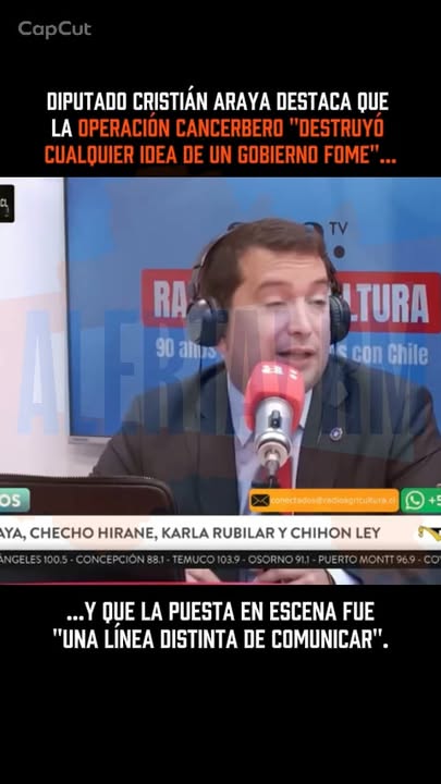 Araya: “La Operación Cancerbero destruyó cualquier idea de un Gobier…