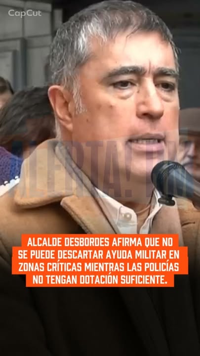 El alcalde de Santiago, Mario Desbordes, afirmó que mientras las poli…