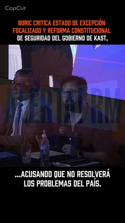El expresidente Gabriel Boric se refirió a la reforma constitucional …