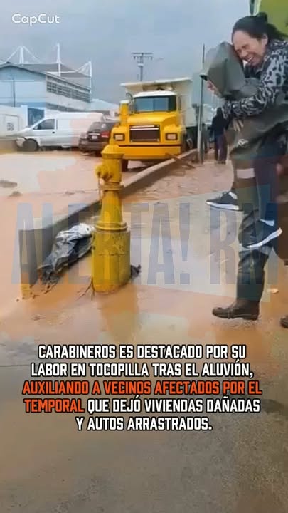 Un video muestra la aplaudida labor de Carabineros en Tocopilla tras e…