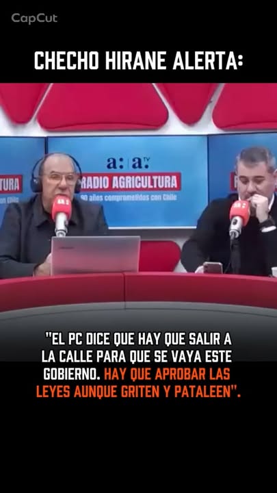 Hirane: “El PC dice que hay que salir a la calle para que se vaya este…