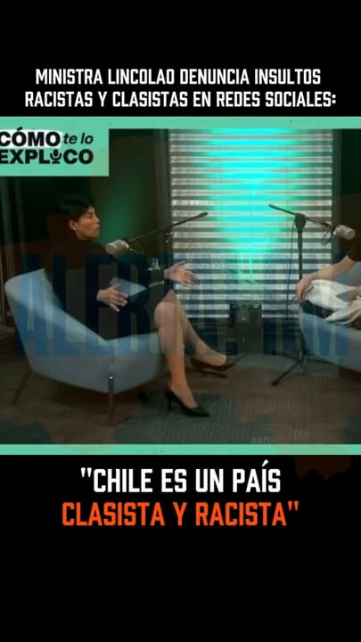 Lincolao: “Los insultos que recibo en redes son racistas. Chile es un …