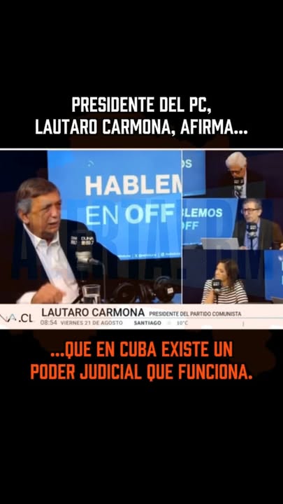 El presidente del Partido Comunista, Lautaro Carmona, afirmó que en C…