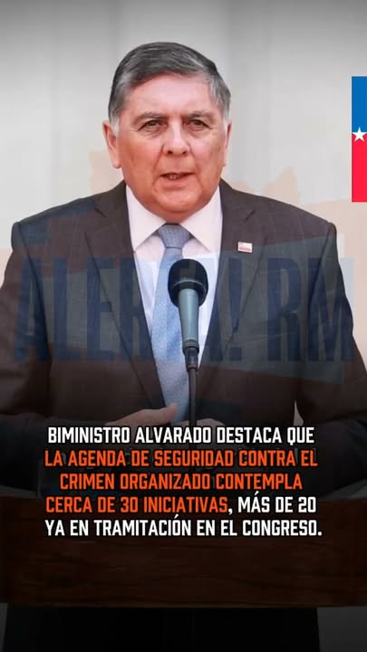 Alvarado: “La agenda de seguridad contempla cerca de 30 iniciativas, m…