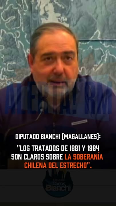 El diputado Carlos Bianchi, por Magallanes, reaccionó a las declaraci…