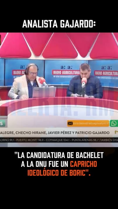 Patricio Gajardo se refirió en Radio Agricultura a la postulación de…