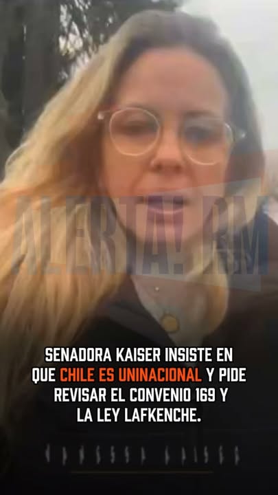 La senadora Vanessa Kaiser, por La Araucanía, insistió en soberanía…