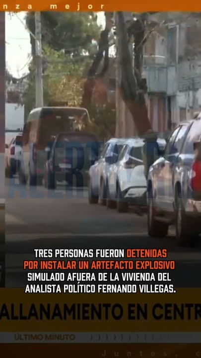 Carabineros detuvo a tres personas acusadas de instalar un artefacto e…