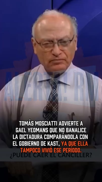 Mosciatti a Yeomans: “No banalices la dictadura, no la viviste”. La pr…