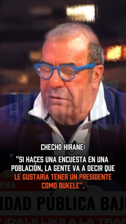 El comunicador Sergio “Checho” Hirane afirmó que la ciudadanía anhel…