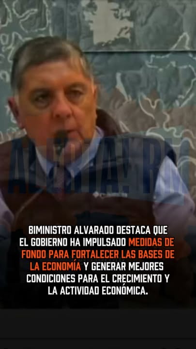El biministro Claudio Alvarado, destacó que el Gobierno ha impulsado …