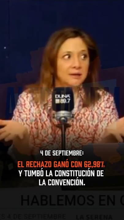 Se cumplen cuatro años del plebiscito de salida de 2022. El Rechazo o…